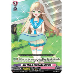 Vanguard_TCG_card_DZ-BT10_116EN_C_Use_This_If_You_d_Like_Harnia_Dragonsoul_Resonance