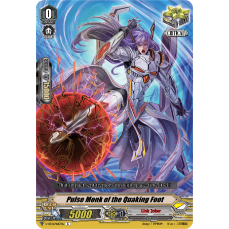 Vanguard_TCG_card_V-BT08_087EN_C_Pulse_Monk_of_the_Quaking_Foot_Silverdust_Blaze