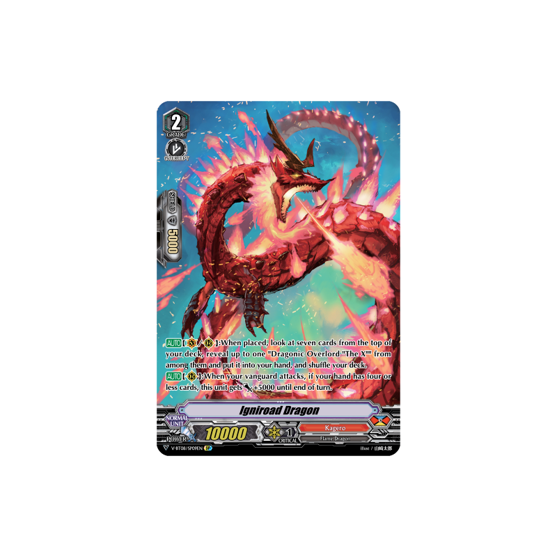 Vanguard_TCG_card_V-BT08_SP09EN_SP_Igniroad_Dragon_Silverdust_Blaze