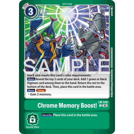 Digimon_TCG_LM-06_LM-048_Chrome_Memory_Boost_Promo_Limited_Card_Pack_Billion_Bullet_Card_Game