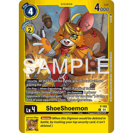 Digimon_TCG_LM-06_P-165_ShoeShoemon_Alternative_Art_Limited_Card_Pack_Billion_Bullet_Card_Game