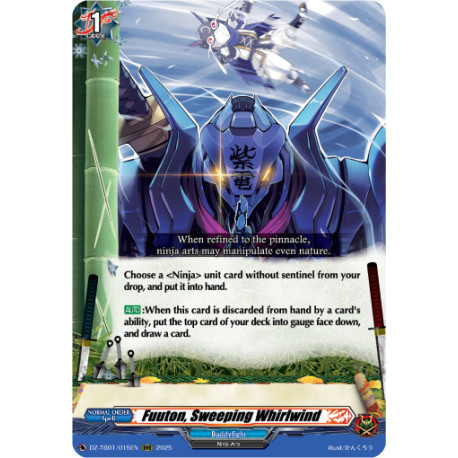Vanguard_TCG_card_DZ-TB01_015EN_RRR_Fuuton_Sweeping_Whirlwind_Future_Card_Buddyfight