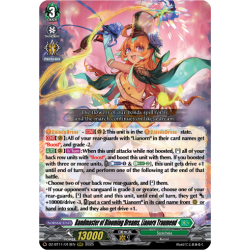 Vanguard_TCG_card_DZ-BT11_013EN_RRR_Bandmaster_of_Blooming_Dreams_Lianorn_Traumend_Symphony_of_Might_Bloom