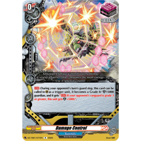 Vanguard_TCG_card_DZ-TB01_077EN_R_Damage_Control_Future_Card_Buddyfight