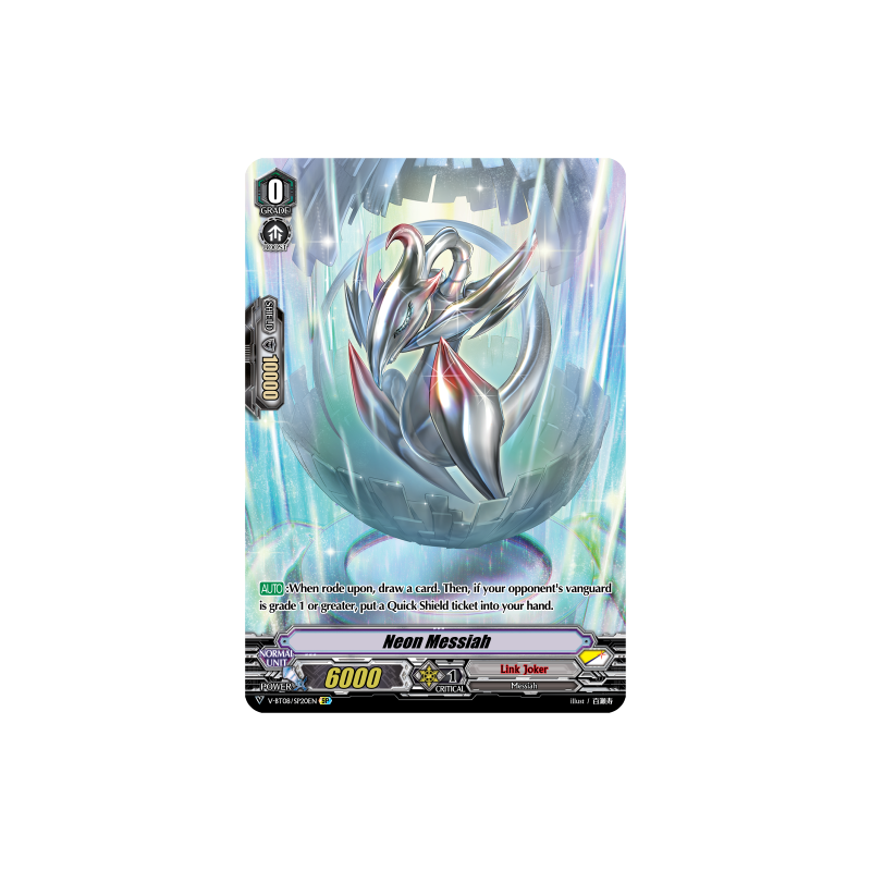 Vanguard_TCG_card_V-BT08_SP20EN_SP_Neon_Messiah_Silverdust_Blaze