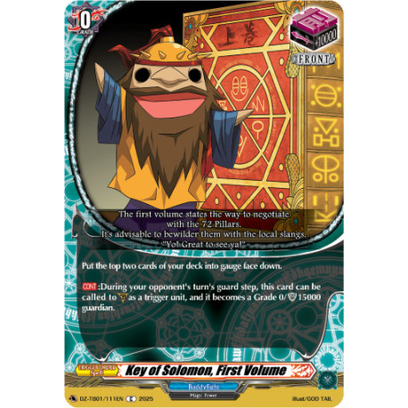 Vanguard_TCG_card_DZ-TB01_111EN_C_Key_of_Solomon_First_Volume_Future_Card_Buddyfight