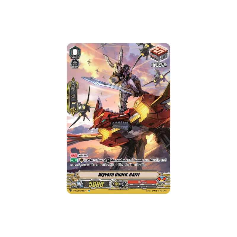 Vanguard_TCG_card_V-BT08_SP22EN_SP_Wyvern_Guard_Barri_Silverdust_Blaze