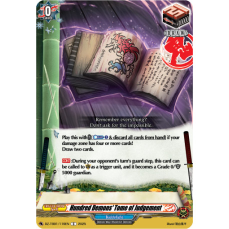 Vanguard_TCG_card_DZ-TB01_119EN_C_Hundred_Demons_Tome_of_Judgement_Future_Card_Buddyfight