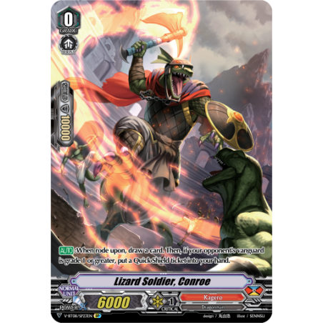Vanguard_TCG_card_V-BT08_SP23EN_SP_Lizard_Soldier_Conroe_Silverdust_Blaze
