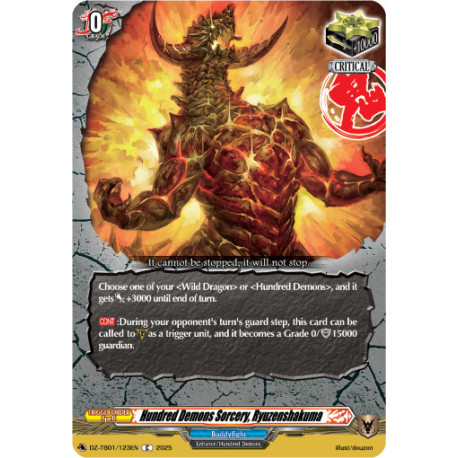 Vanguard_TCG_card_DZ-TB01_123EN_C_Hundred_Demons_Sorcery_Ryuzenshakuma_Future_Card_Buddyfight
