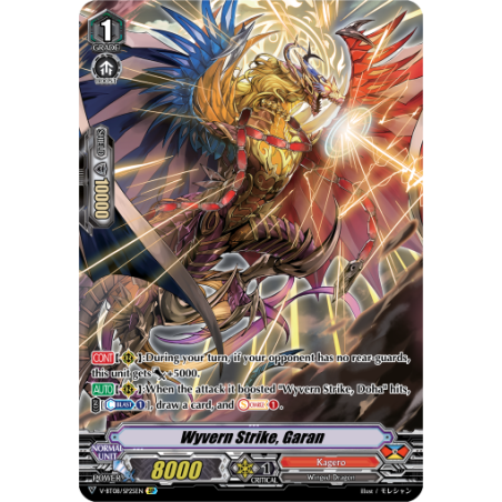 Vanguard_TCG_card_V-BT08_SP25EN_SP_Wyvern_Strike_Garan_Silverdust_Blaze