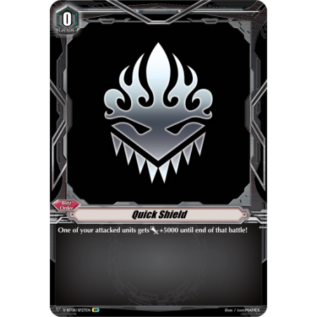 Vanguard_TCG_card_V-BT08_SP27EN_SP_Quick_Shield_Silverdust_Blaze