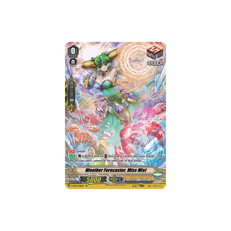 Vanguard_TCG_card_V-BT08_SP28EN_SP_Weather_Forecaster_Miss_Mist_Silverdust_Blaze