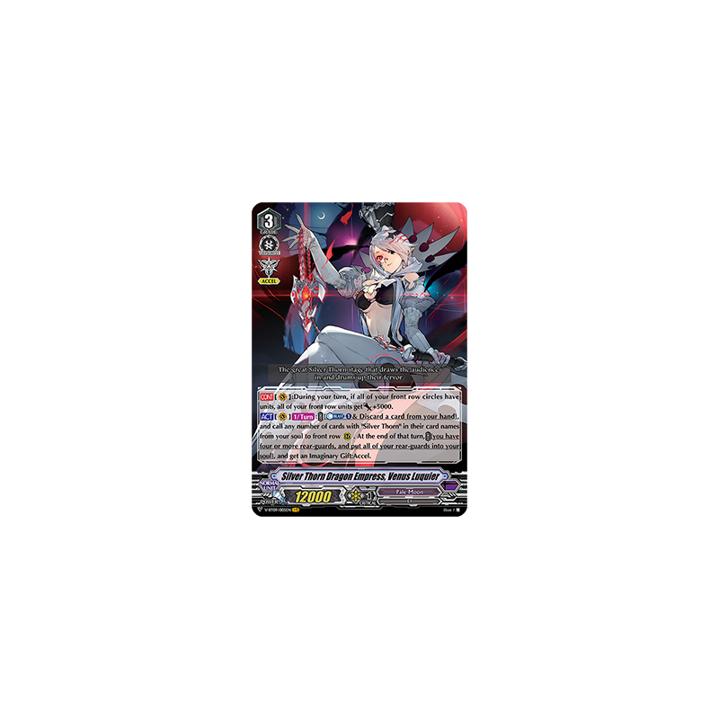 Vanguard_TCG_card_V-BT09_005EN_VR_Silver_Thorn_Dragon_Empress_Venus_Luquier_Butterfly_d’Moonlight