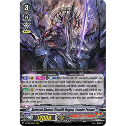 Vanguard_TCG_card_V-BT09_006EN_RRR_Ambush_Demon_Stealth_Rogue_Yasuie_Tenma_Butterfly_d’Moonlight