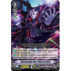 Vanguard_TCG_card_V-BT09_009EN_RRR_Abominable_One_Gilles_de_Rais_Butterfly_d’Moonlight