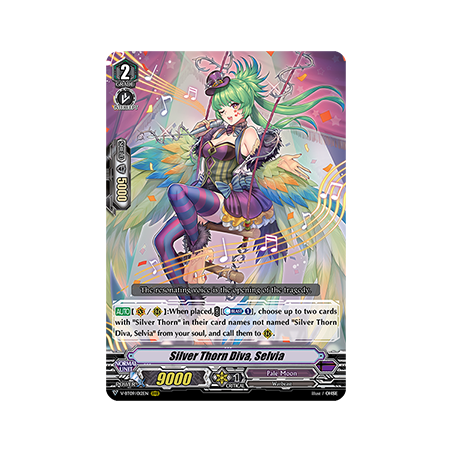 Vanguard_TCG_card_V-BT09_012EN_RRR_Silver_Thorn_Diva_Selvia_Butterfly_d’Moonlight