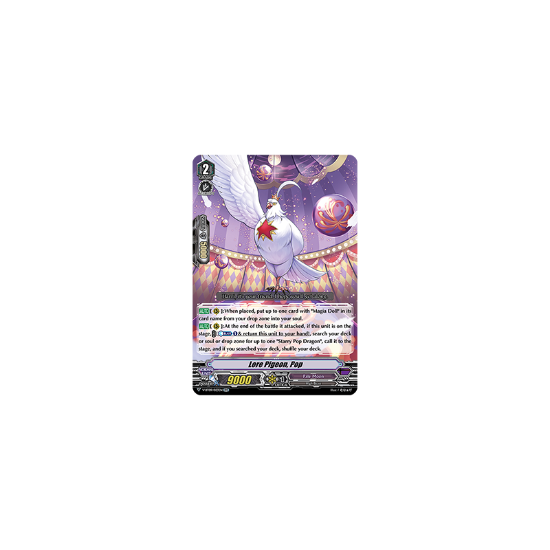 Vanguard_TCG_card_V-BT09_023EN_RR_Lore_Pigeon_Pop_Butterfly_d’Moonlight
