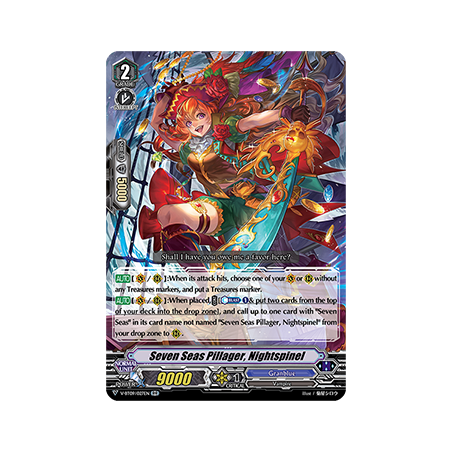 Vanguard_TCG_card_V-BT09_027EN_RR_Seven_Seas_Pillager_Nightspinel_Butterfly_d’Moonlight