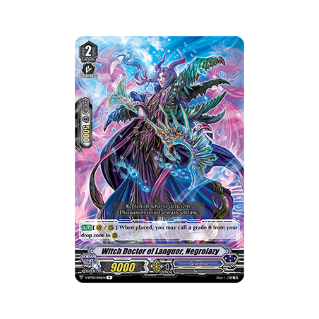 Vanguard_TCG_card_V-BT09_046EN_R_Witch_Doctor_of_Languor_Negrolazy_Butterfly_d’Moonlight