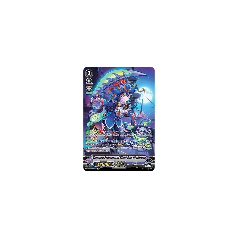 Vanguard_TCG_card_V-BT09_SP02EN_SP_Vampire_Princess_of_Night_Fog_Nightrose_Butterfly_d’Moonlight
