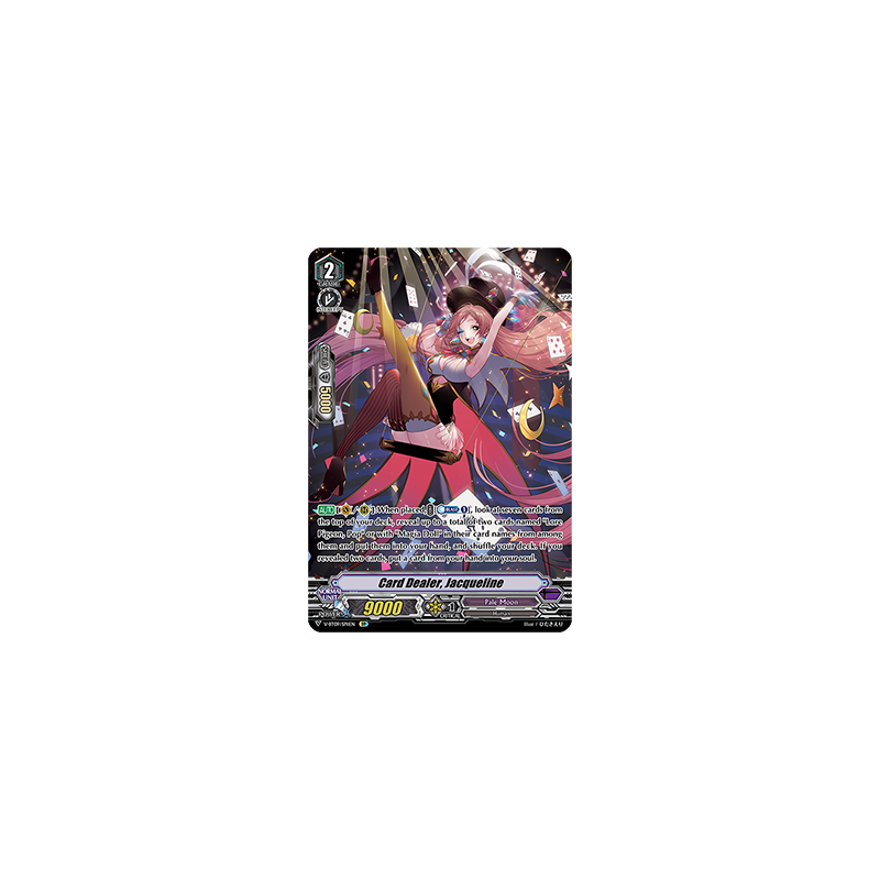 Vanguard_TCG_card_V-BT09_SP11EN_SP_Card_Dealer_Jacqueline_Butterfly_d’Moonlight