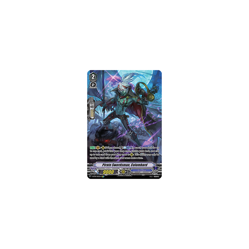 Vanguard_TCG_card_V-BT09_SP15EN_SP_Pirate_Swordsman_Colombard_Butterfly_d’Moonlight