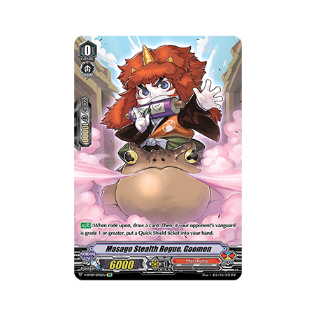 Vanguard_TCG_card_V-BT09_SP26EN_SP_Masago_Stealth_Rogue_Goemon_Butterfly_d’Moonlight