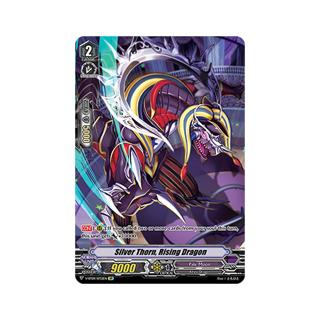 Vanguard_TCG_card_V-BT09_SP32EN_SP_Silver_Thorn_Rising_Dragon_Butterfly_d’Moonlight