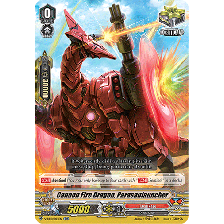 Vanguard_TCG_card_V-BT10_023EN_RR_Cannon_Fire_Dragon_Parasaulauncher_Phantom_Dragon_Aeon