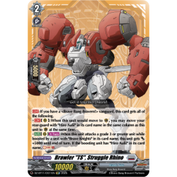 Vanguard_TCG_card_DZ-BT11_EX11EN_EX_Brawler_TS_Struggle_Rhino_Symphony_of_Might_Bloom