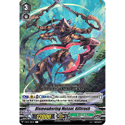 Vanguard_TCG_card_V-BT10_081EN_C_Dismembering_Mutant_Killtrush_Phantom_Dragon_Aeon
