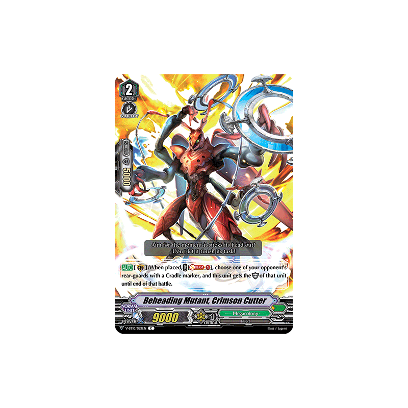 Vanguard_TCG_card_V-BT10_083EN_C_Beheading_Mutant_Crimson_Cutter_Phantom_Dragon_Aeon