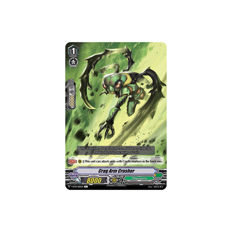 Vanguard_TCG_card_V-BT10_084EN_C_Crag_Arm_Crusher_Phantom_Dragon_Aeon
