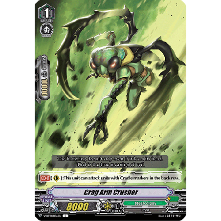 Vanguard_TCG_card_V-BT10_084EN_C_Crag_Arm_Crusher_Phantom_Dragon_Aeon