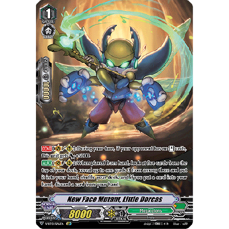 Vanguard_TCG_card_V-BT10_SP16EN_SP_New_Face_Mutant_Little_Dorcas_Phantom_Dragon_Aeon