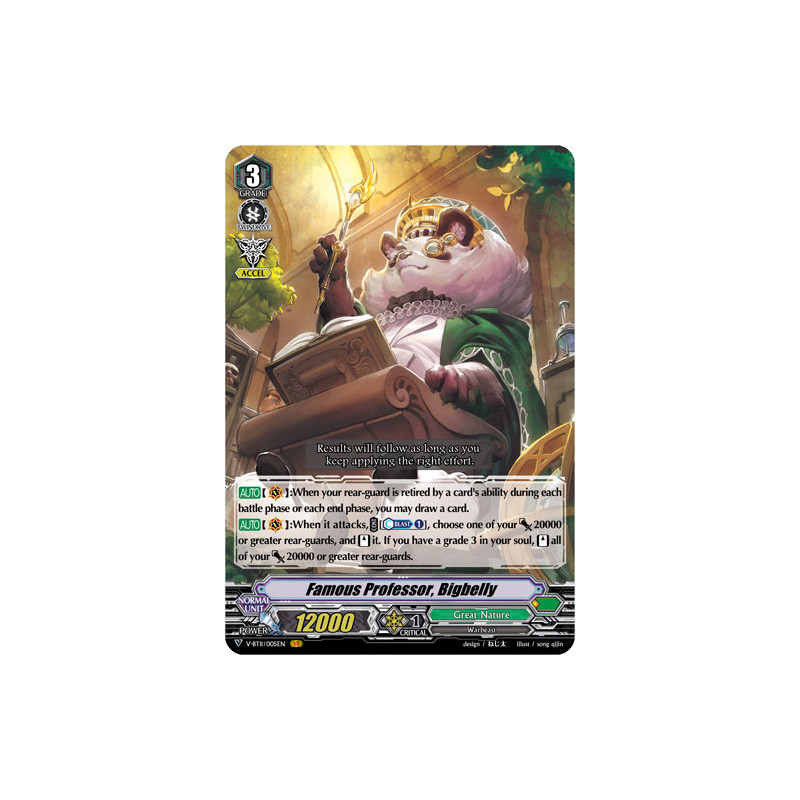Vanguard_TCG_card_V-BT11_005EN_VR_Famous_Professor_Bigbelly_Storm_of_the_Blue_Cavalry