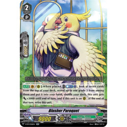 Vanguard_TCG_card_V-BT11_026EN_RR_Blusher_Paroquet_Storm_of_the_Blue_Cavalry