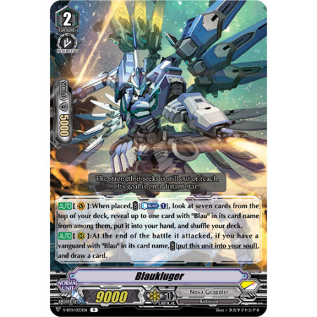 Vanguard_TCG_card_V-BT11_033EN_R_Blaukluger_Storm_of_the_Blue_Cavalry
