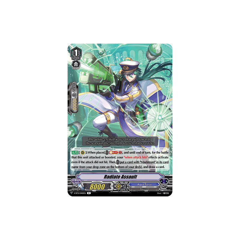 Vanguard_TCG_card_V-BT11_040EN_R_Radiate_Assault_Storm_of_the_Blue_Cavalry