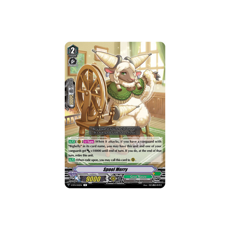 Vanguard_TCG_card_V-BT11_042EN_R_Spool_Merry_Storm_of_the_Blue_Cavalry