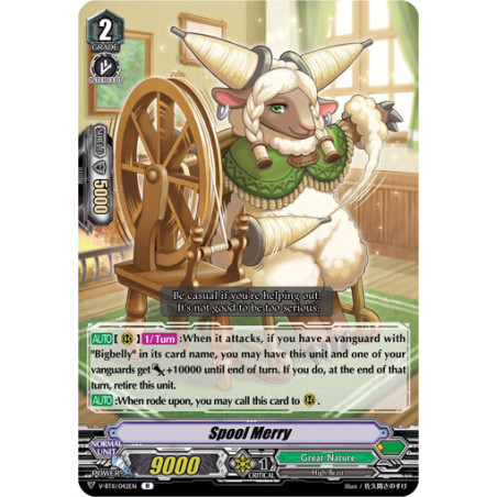 Vanguard_TCG_card_V-BT11_042EN_R_Spool_Merry_Storm_of_the_Blue_Cavalry