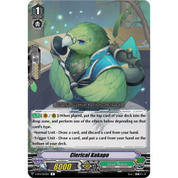 Vanguard_TCG_card_V-BT11_043EN_R_Clerical_Kakapo_Storm_of_the_Blue_Cavalry