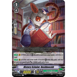 Vanguard_TCG_card_V-BT11_045EN_R_History_Scholar_Bushboeckh_Storm_of_the_Blue_Cavalry