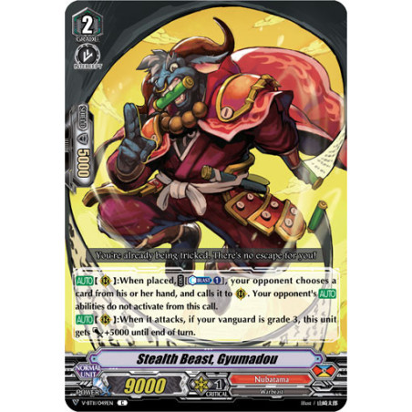 Vanguard_TCG_card_V-BT11_049EN_C_Stealth_Beast_Gyumadou_Storm_of_the_Blue_Cavalry