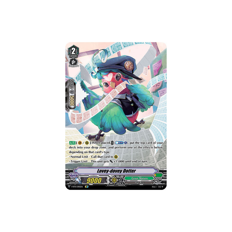 Vanguard_TCG_card_V-BT11_SP15EN_SP_Lovey-dovey_Dotter_Storm_of_the_Blue_Cavalry