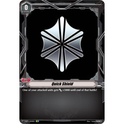 Vanguard_TCG_card_V-BT11_SP24EN_SP_Quick_Shield_Storm_of_the_Blue_Cavalry