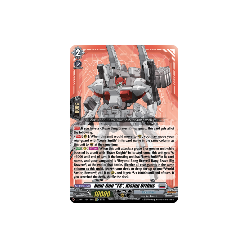 Vanguard_TCG_card_DZ-BT11_EX13EN_EX_Next-Gen_TS_Rising_Orthus_Symphony_of_Might_Bloom