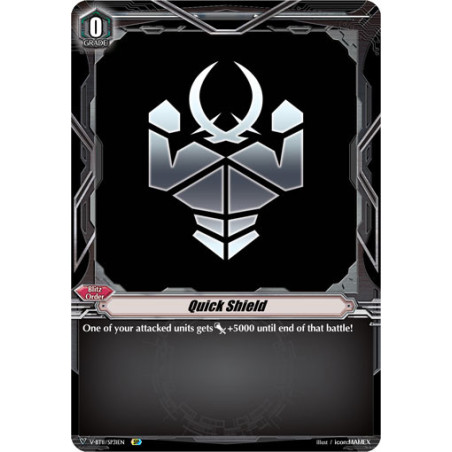Vanguard_TCG_card_V-BT11_SP31EN_SP_Quick_Shield_Storm_of_the_Blue_Cavalry