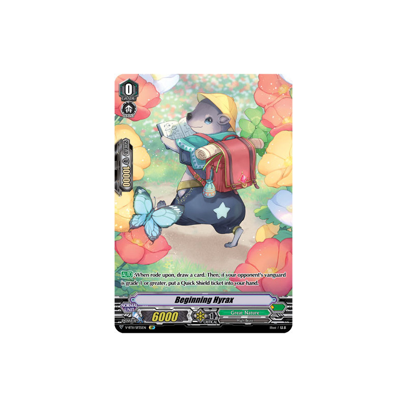 Vanguard_TCG_card_V-BT11_SP35EN_SP_Beginning_Hyrax_Storm_of_the_Blue_Cavalry